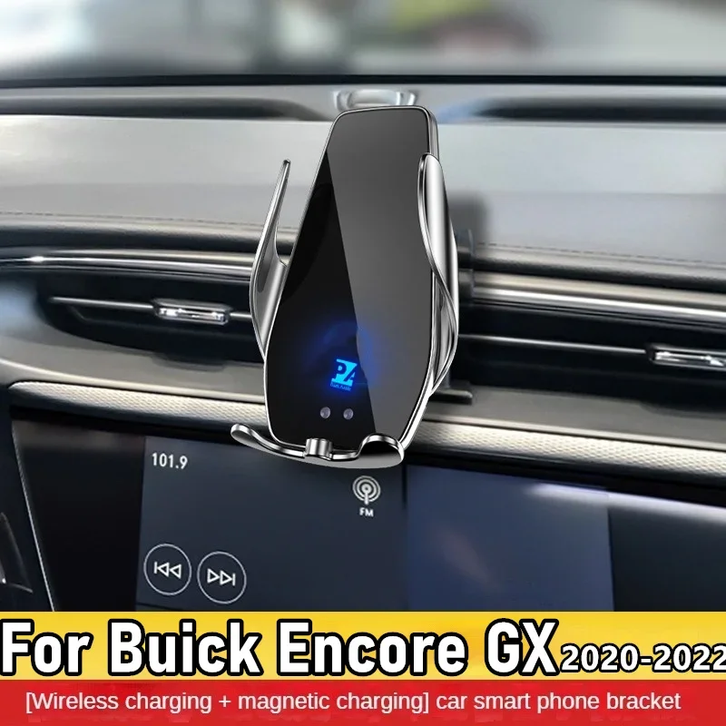 

2020-2022 For Buick Encore GX Mobile Phone Holder Wireless Charger Car Mount Navigation Bracket GPS Support