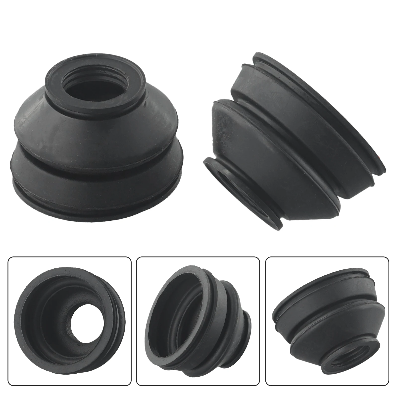 

2x Dust Boot Covers General Rubber Track Rods End And Ball Joint Boot Cover Black Ball Joints Car Accessories