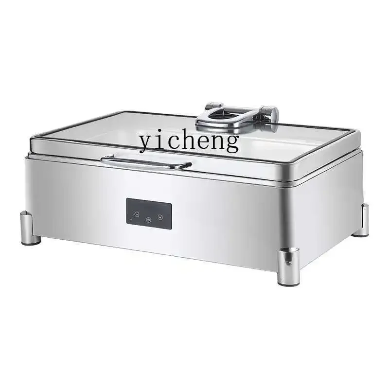 

Xl304 Stainless Steel Hydraulic Buffet Stove Electric Heating Visual Flip Fireless Cooker