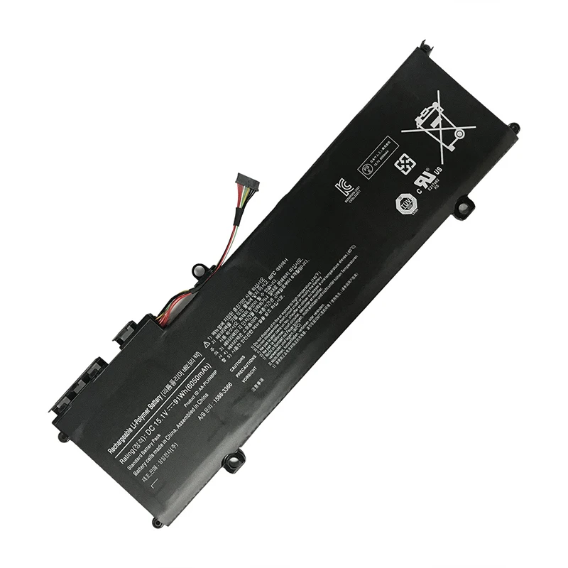 

AA-PLVN8NP Laptop Battery for Samsung ATIV Book 8 Touch NP770Z5E 780Z5E 870Z5E 870Z5G 880Z5E NP880Z5E NP880Z5E-X01UB 15.1V 91Wh