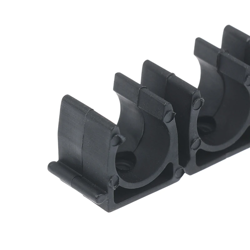 Nylon 6 Way 4-20mm Water Pipe Holder Gas Compressor Tubing Diversion Flow Clip Pipe Clamp Pneumatic Tube Air Hose Fixing Clamp