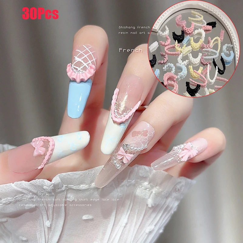 30-шт-смешанные-цвета-мягкая-3d-смола-французский-дизайн-ногтей-кружевная-отделка-юбка-подол-подвески-аксессуары-для-маникюра-украшения-для-ногтей-принадлежности