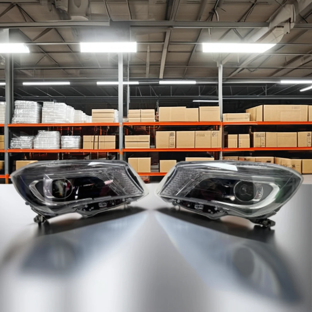 

A Pair 2012-2015 For Mercedes-Benz CLA LED Headlights