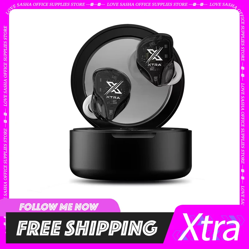 

KZ Xtra Esports Gaming Earphone Bluetooth Earphones Active Noise Reduction Headphones Bluetooth Wireless Headset TWS Earphones