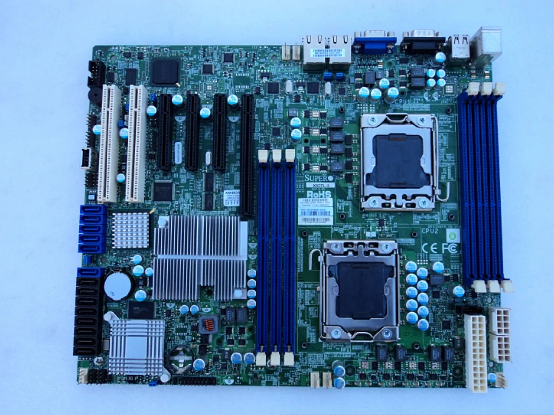 Supermicro X8DTL-3 Sever Motherboard Intel 5520 LGA1366 DDR3 With a I/O
