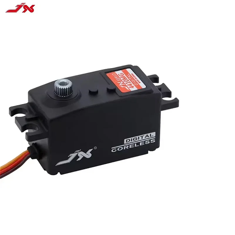 JX Servo PDI-4410MG 10Kg engranaje de Metal de alta precisión Servo sin núcleo de perfil bajo 120 grados 1/8 1/10 RC Servo Digital de dirección de coche