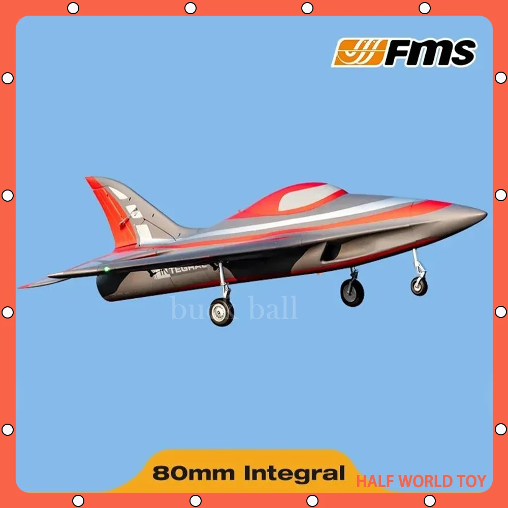 

FMS 80mm Integral PNP Rc Tomahawk New Airplane Retracts Fun Hobby Model Plane Aircraft Airplane Model Plane Collection Toy Gifts