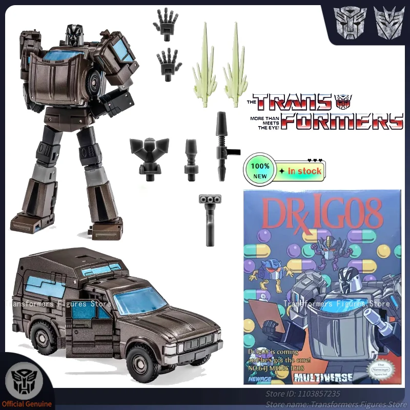 Marke Neue Transformation Roboter Spielzeug NA H64J IG08 Lockdown G1 Anime Filme Moving Figuren Modell Action Geburtstag Beliebte Auto Geschenke