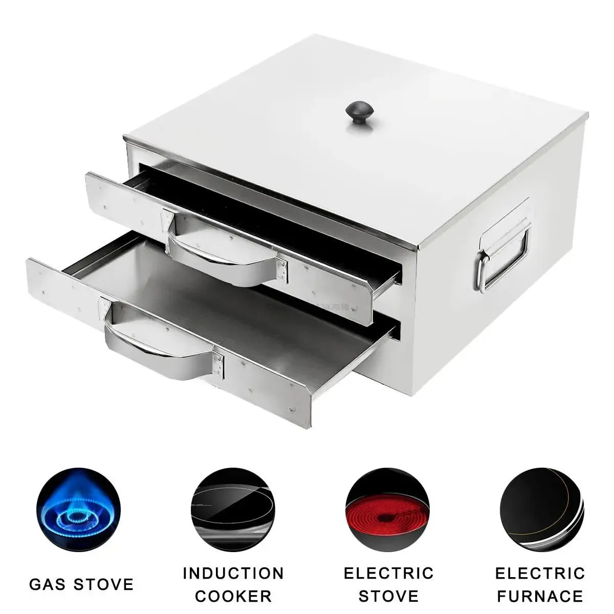 Fast Making Steamed Vermicelli Rice Roll Machine DIY Stainless Steel Steamer Tray Kitchen Cooking Boiler