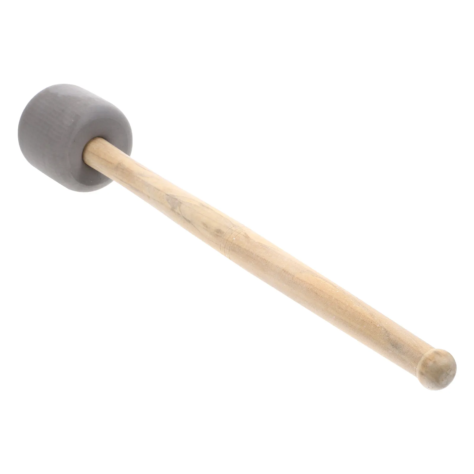 

1pcs Drumstick Grey Foam Mallet Bass Drumsticks Wooden Percussion Instruments Solid Wood Practice Beginner Adult Drumsticks
