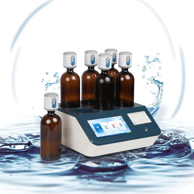 Intelligent  Pressure Difference Method Bod Water Analysis Tester Testing Measuring Instrument  Bod Sensor and BOD System Meter