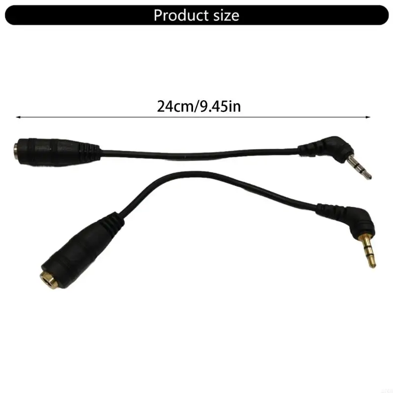 270b 14см Прямой угол от 2,5 мм мужского до 3,5 мм самки звуковых преобразователей для ПК для ПК