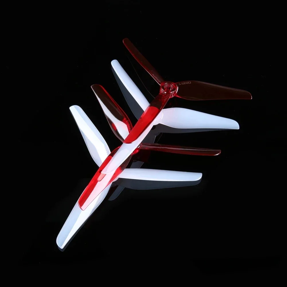 5sets HQ HQProp Ethix P4 Candy Cane 5.1x4x3 5140 5inch 3 blade/tri-blade propeller prop for FPV racing drone part