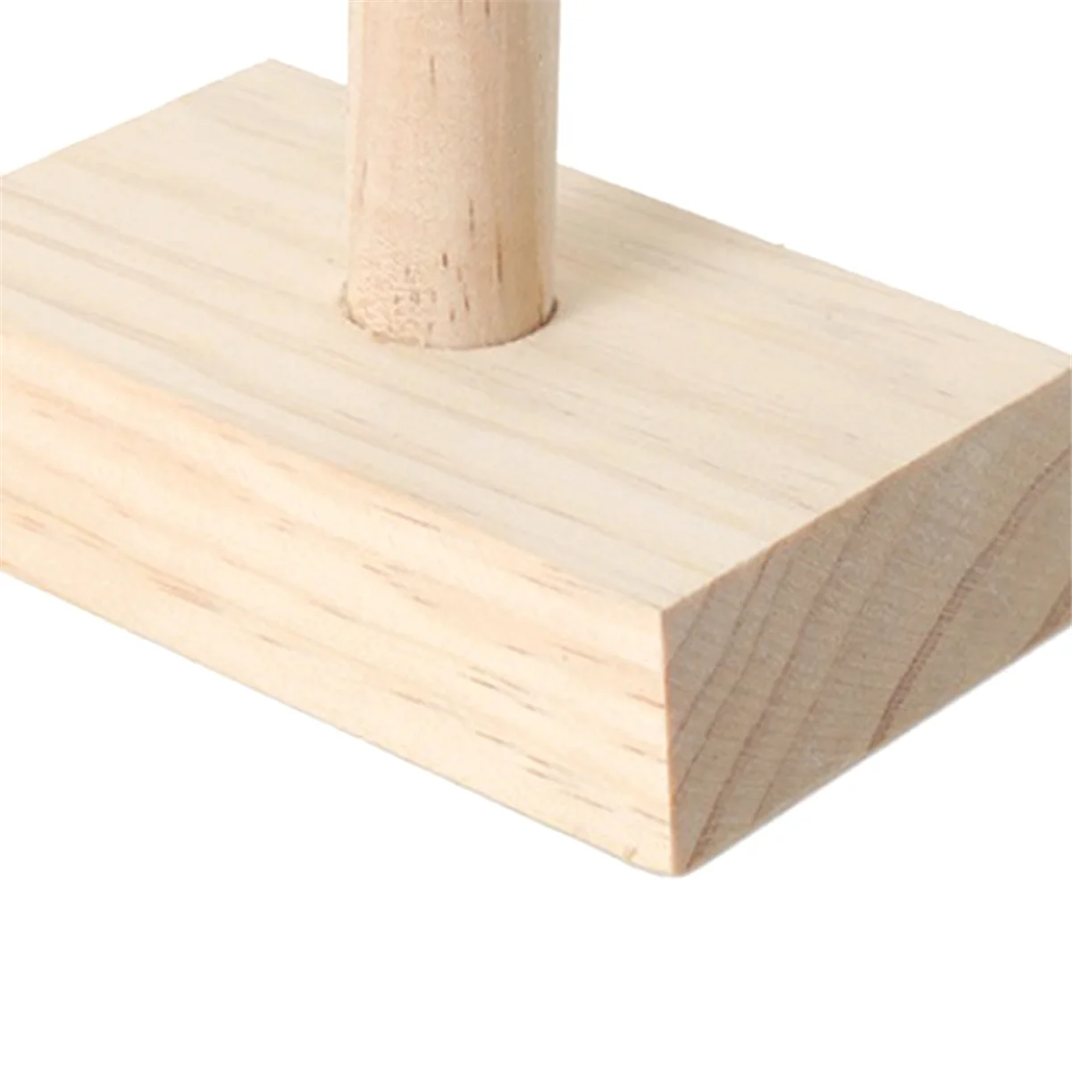 ELBA_Portable Bracelet Chain T-Bar Rack Jewelry Display Stand for Bangle Watch Necklace Home Organization Holder Showcase B