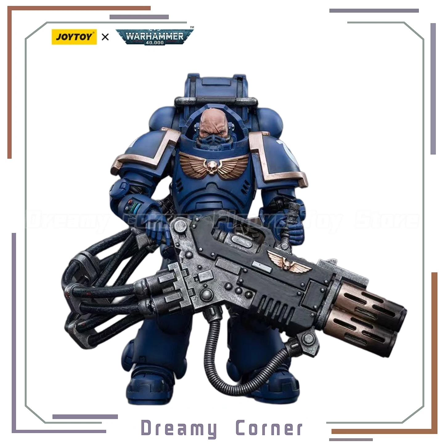 

【In Stock】JOYTOY Warhammer 40K Ultramarines Primaris Eradicator 2 1/18 Action Figures Toys Collection Model
