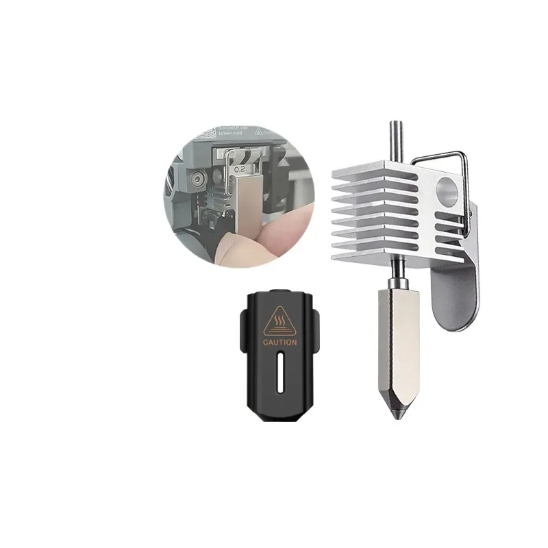 High Temp Hot End Kit for 3D Printer Extruder Assembly Compatible with Creality CR SPARKX i7 Integrated Structure Nozzle