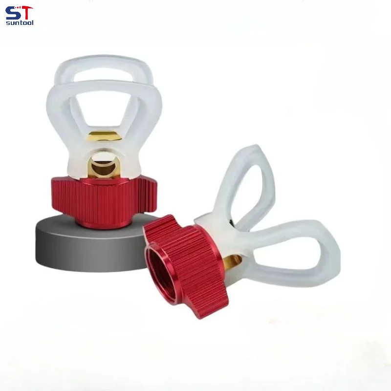 Airless Pintura Pulverizador Guarda Ferramenta Bocal Tip Guard Base Acessórios de Substituição Universal