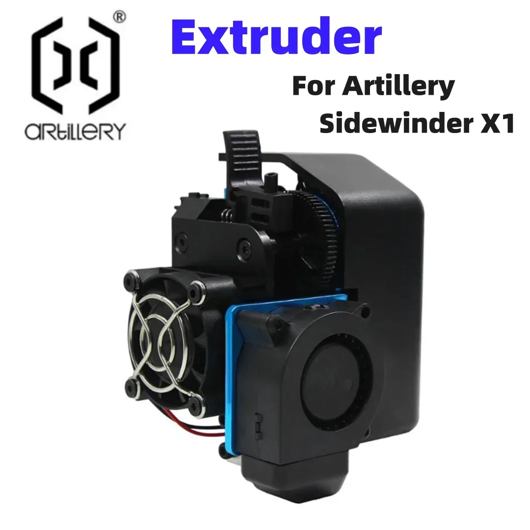 

Artillery 3D Printer Sidewinder X1 Full Metal Extruder Kit All-in-one Single Extruder Replacement for Artillery Sidewinder X1