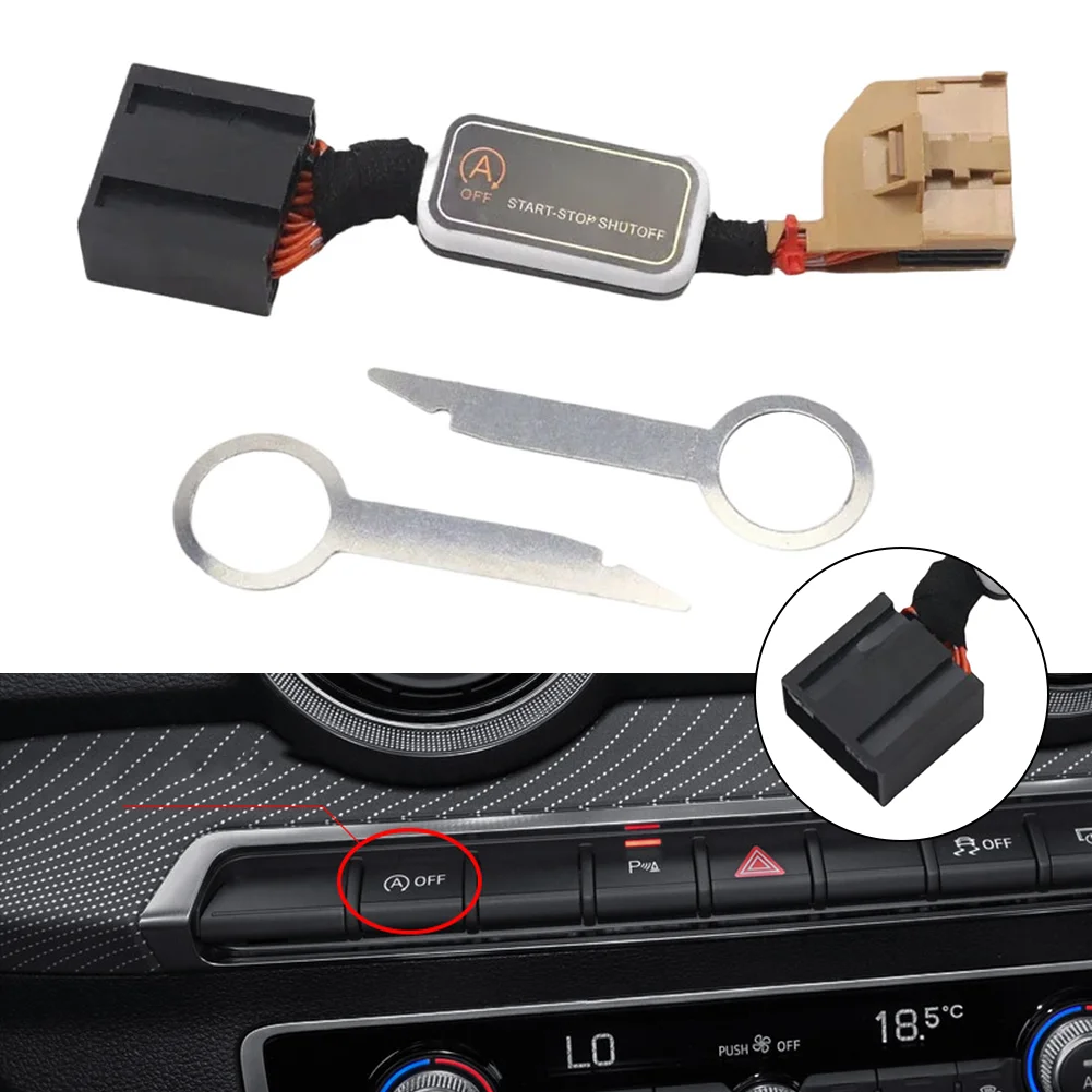Adapter Cable Start-Stop Disable ABS Easy Installation Single Cable Connects To Factory Socket For Q2 2018-2024