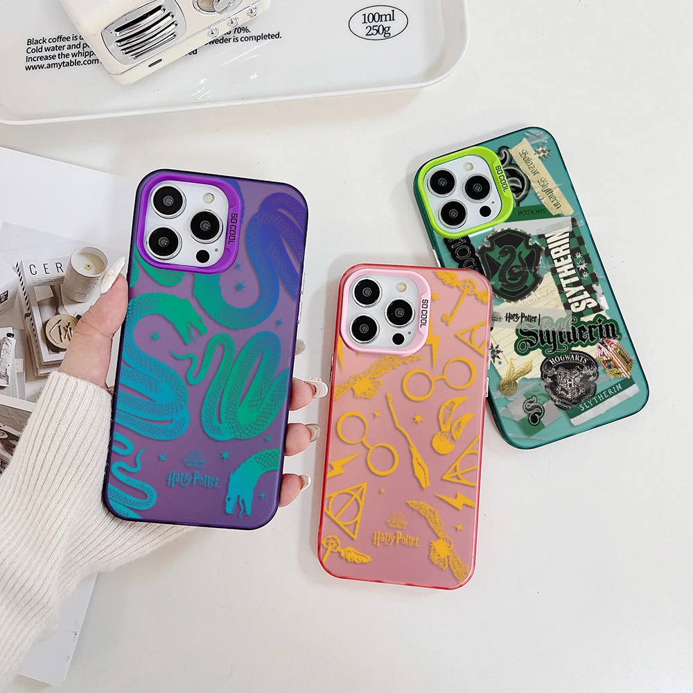 Cartoon H-Harries P-Potters Phone Case for Xiaomi Redmi 9C 9T Note 7 8 9 9S 10 11 12 Pro 4G 5G K60 Ultra A2Plus Hard PC Cover