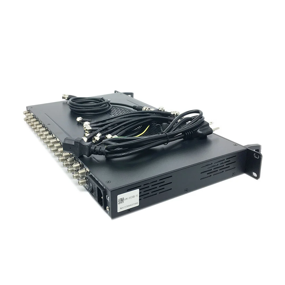 

YT-3508B-16 16Ports Ip satellite receiver output gateway for IPTV System Tuner dvbs2 input to IP Gateway