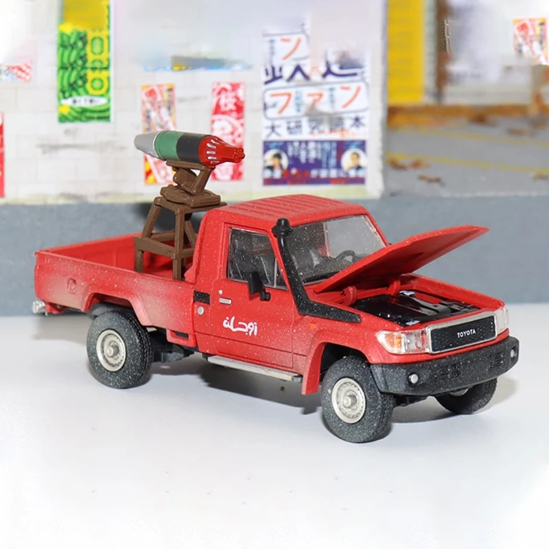 

1:64 Scale Toyota LC79 Modified Land Cruiser J70 Pickup Simulation Alloy Car Model Display Collectible Gift Decration Souvenir