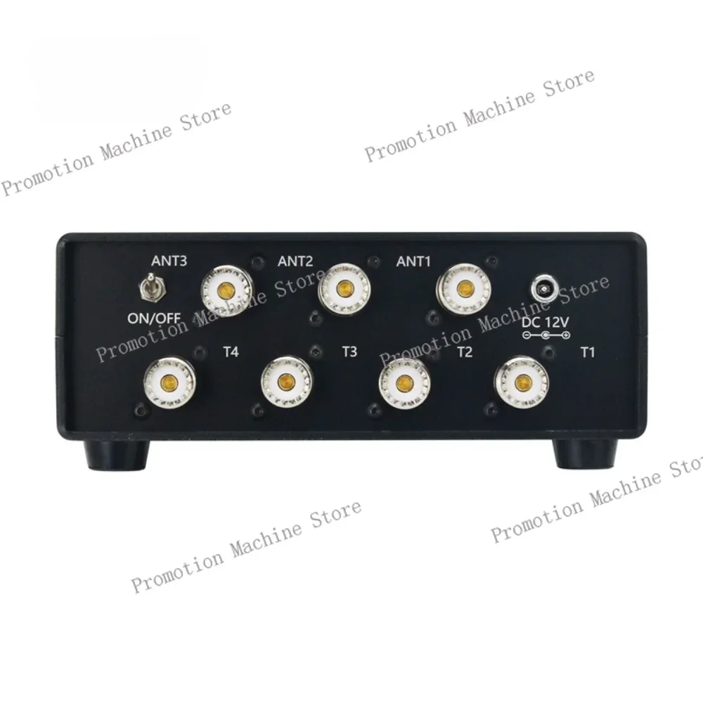 مفتاح هوائي MX-304 3X4 لجهاز الإرسال والاستقبال SDR مع التحكم اليدوي وموصل SO-239