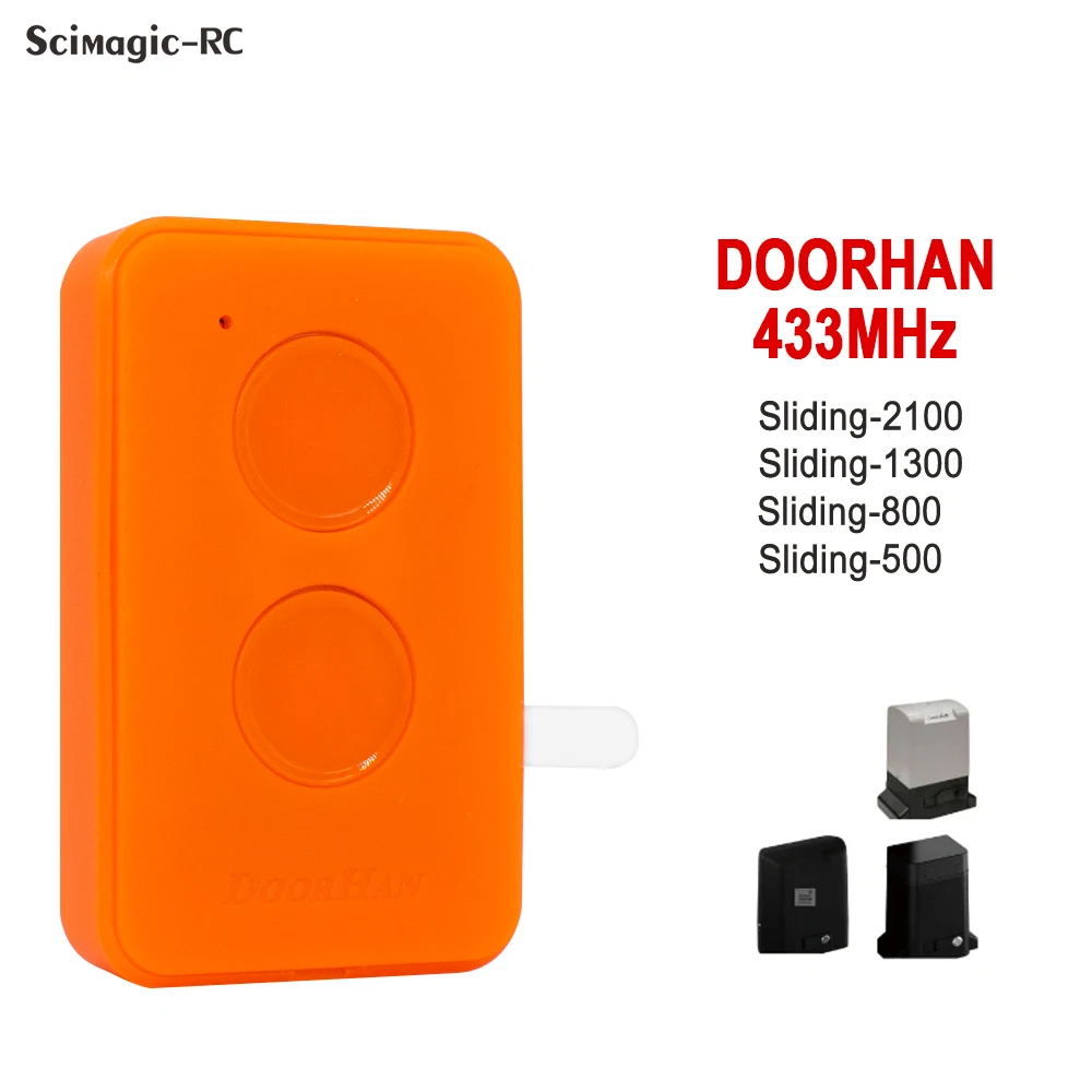新しいオレンジ DOORHAN すべての DOORHAN バリアリモコンゲート Doorhan 433MHz キーホルダー用