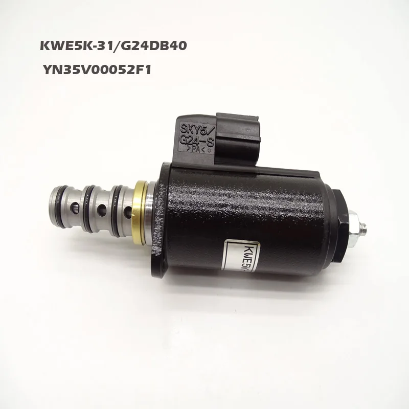 

High-quality KWE5K-31/G24DB40 YN35V00020F1 hydraulic pump solenoid valve suitable for SK120-6 SK200-6 SK230-6 SK330-6 SK350-6