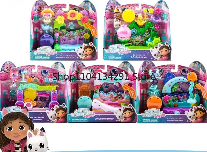 

Оригинальный кукольный домик Габби, киноиздание, товары для девочек, набор ролевых игр, экшн-фигурка, модель, подарок, детская игрушка