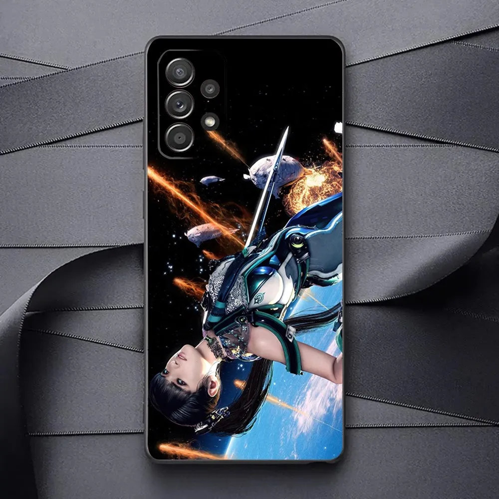 Game Stellar Blade Phone Case For Samsung Galaxy A13,A21s,A22,A31,A32,A52,A53,A71,A80,A91 Soft Black Phone Cover