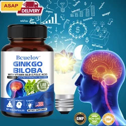 Bcuelov Supplements Focus Memory Clarity Support Cognitive Function Brain Health Formula