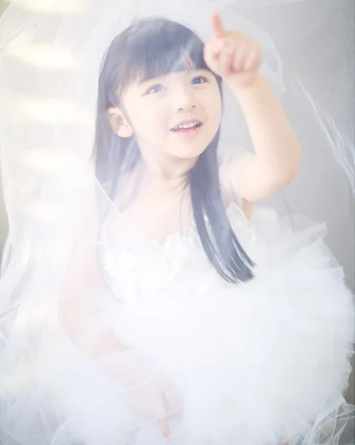 Children's dress skirt Hundred days birthday princess skirt Flower girl skirt Model catwalk host piano performance
