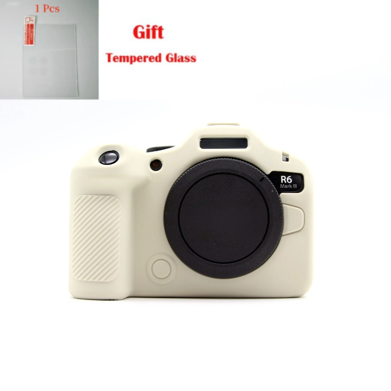 For Canon EOS R6 Mark III R6III camera silicone Protective Cover Anti-drop cover scratch-proof r63 Silicone Storage Digital Case