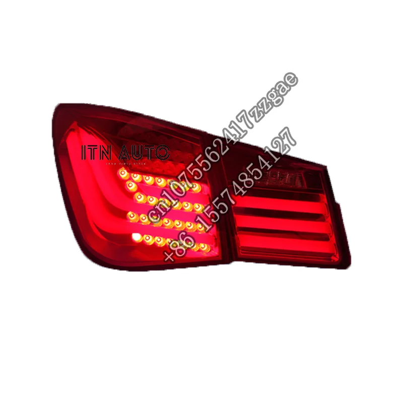 Upgrade  style LED tail lamp back lamp tail light assembly for Auto part cruze 2009-2016 rear light plug and play