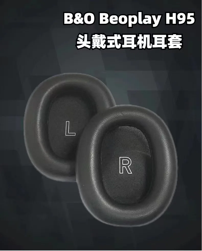Sostituzione paraorecchie H95 pelle di agnello aspirazione magnetica originale per B & O Beoplay H95 ANC BO cuffie auricolari cuscinetti per le orecchie fodera per cuscino