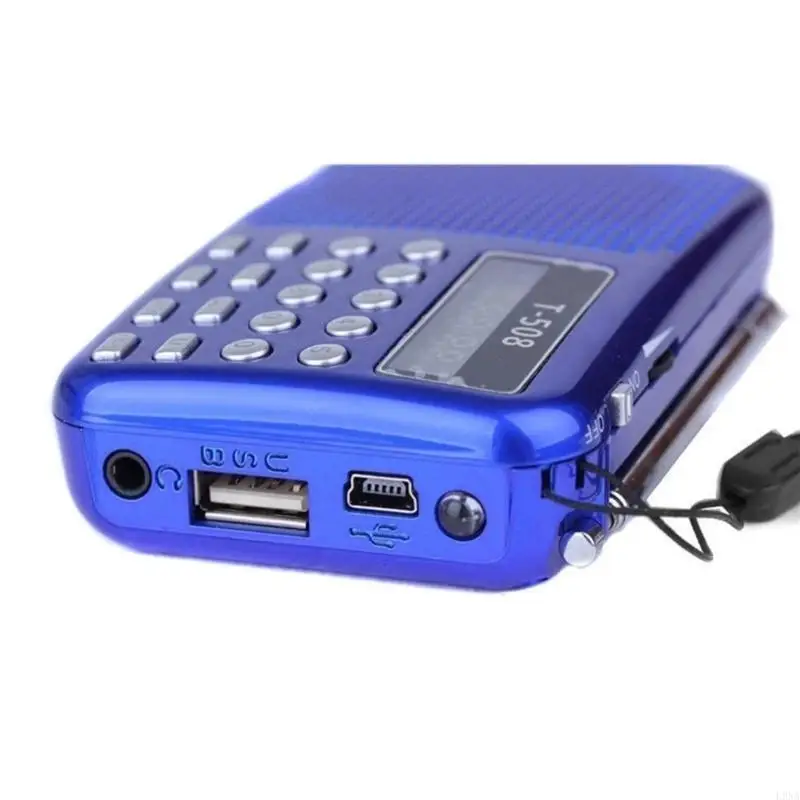 

2025 New FM Radio USB TF MP3 Music Player Portable Speaker Telescopic Antenna Reception
