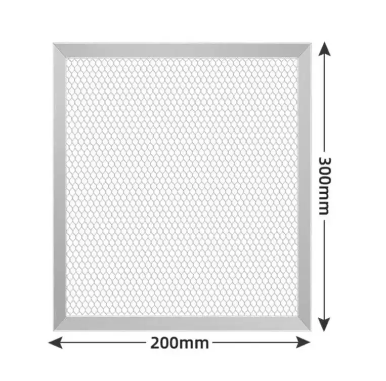 Honeycomb Working Table 300mmx200mm Size Board Platform Laser Parts for CO2 Laser Engraver Cutting Machine.