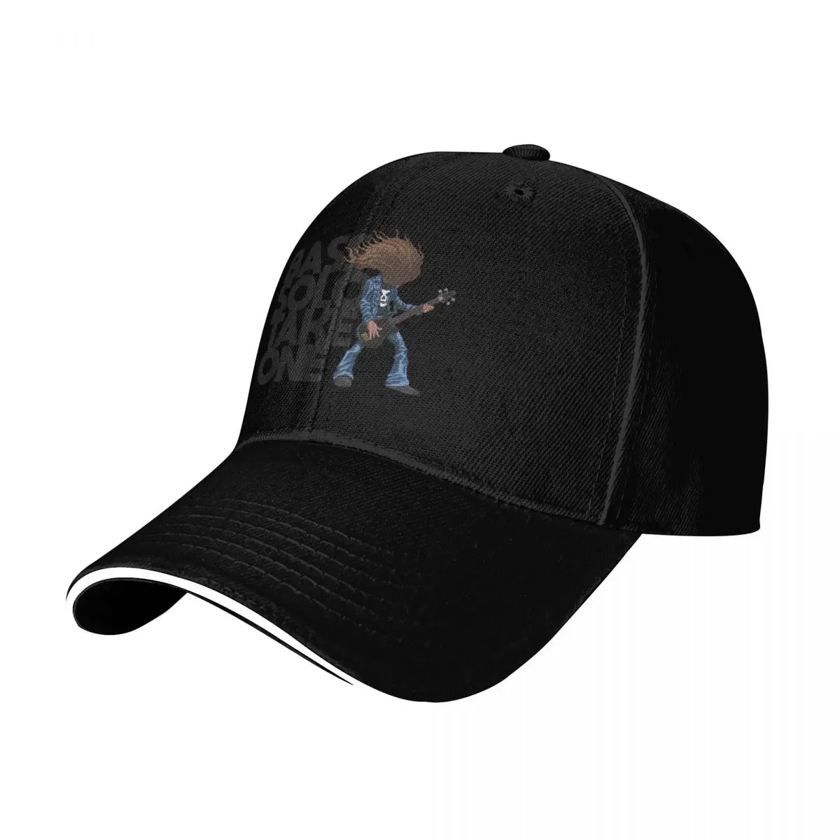 Bass Solo Cliff Baseball Cap Low Profile Unstructured Unisex for Men Women Outdoor Golf Running Hiking