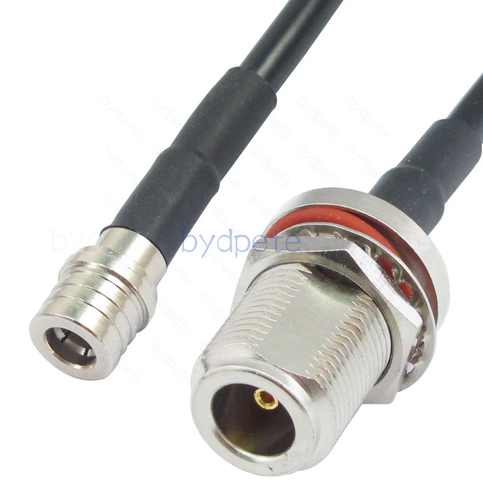 QMA Male Plug to N-Type Female Nut Waterproof Jack RG223 Semi Flexible Cable For Antenn WIFI Lot Low Loss 50ohms High Quality