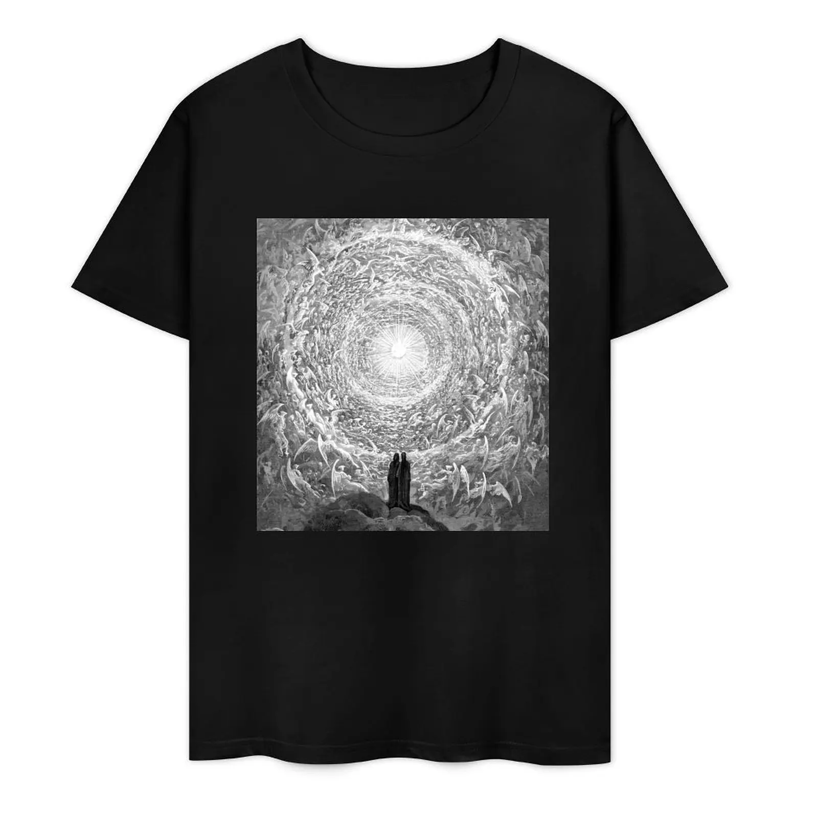 High Res Gustave Doré Empyrean in Dante's Paradiso 1890 T-Shirt anime clothes cheap stuff designer t shirt men