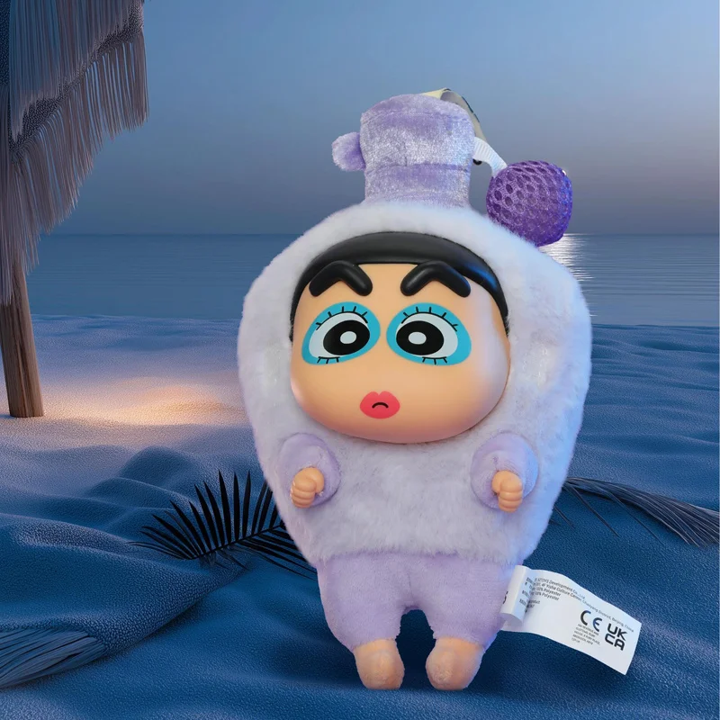 

52toys Crayon Shin Chan Holiday Party Series Vinyl Face Color Changing Doll Blind Box Cute Bag Pendant Decoration Birthday Gift