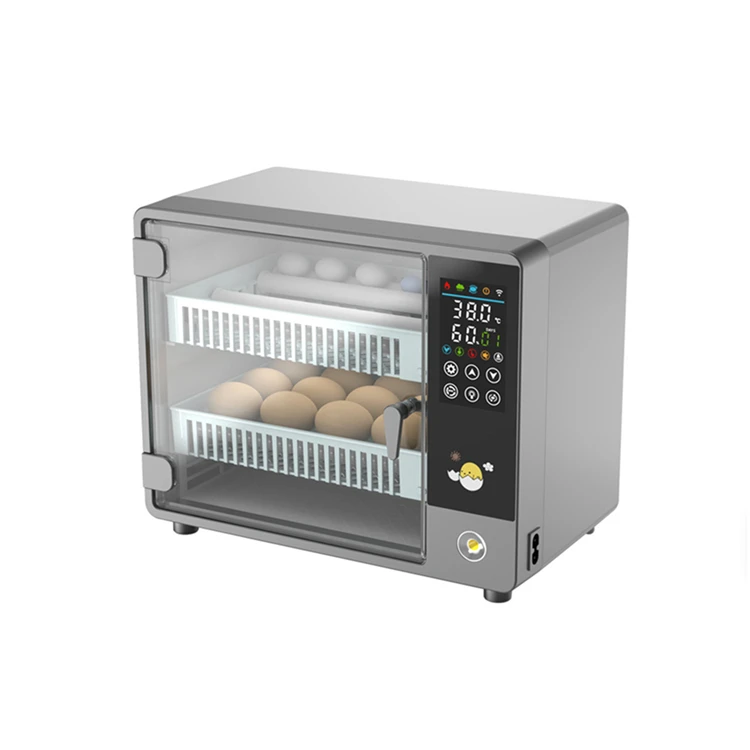 

Fully automatic incubator small houseuse dual electric hatching chicken intelligent 24 egg large screen Automatic egg