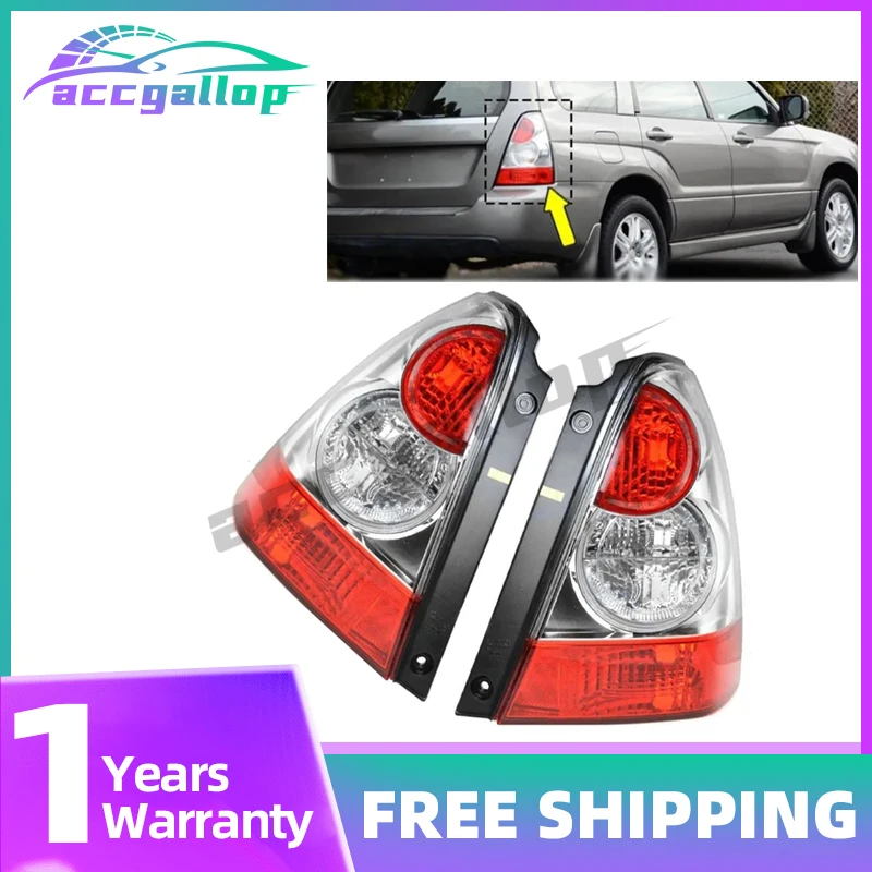 

84201SA160 84201SA170 For Subaru Forester 2006 2007 2008 Car Rear Tail Light Tail Brake Stop Lamp With BulbsTaillight Assembly