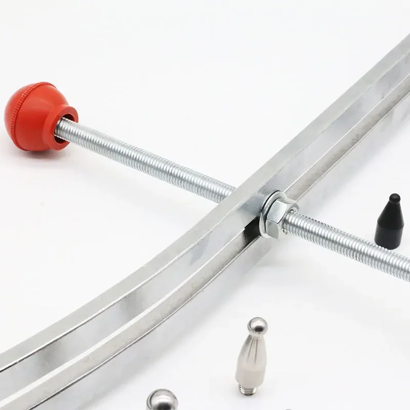 Imagem -03 - Car Dent Repair Extrator e Levantador Auto Fender Remoção de Danos Arc Crowbar Tools Kit Hook Rods Dent Repair Tools Peças de Reposição