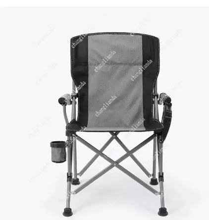Portable Foldable Beach Camping Command Chair Durable Heavy Load Water Resistant Outdoor Fishing Rest Seat