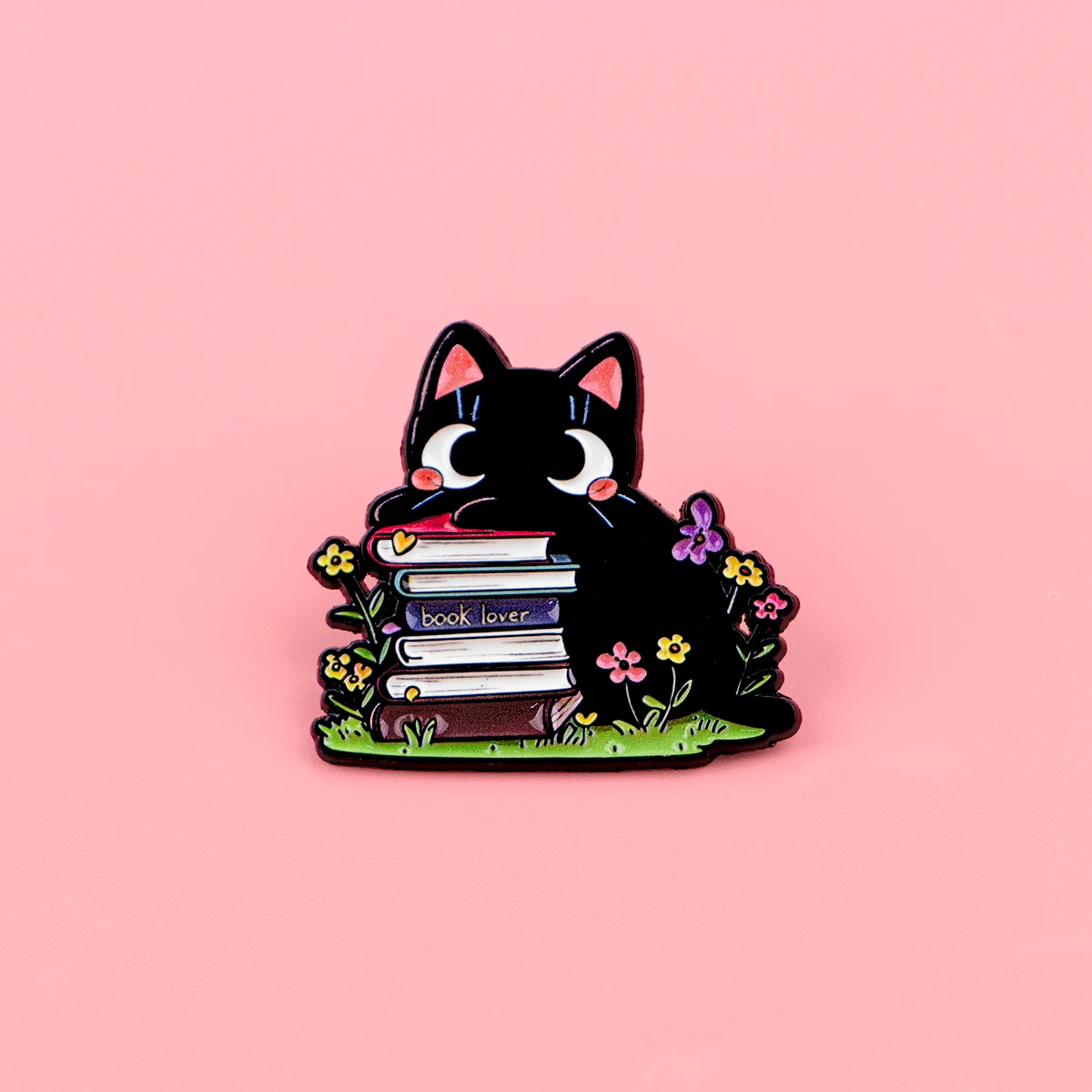Schwarze Katzen Emaille-Anstecknadel, niedliche Cartoon-Tier-Brosche, Anstecknadel für Rucksack, Kleidung, Accessoires, Schmuck, Geschenke für Freunde