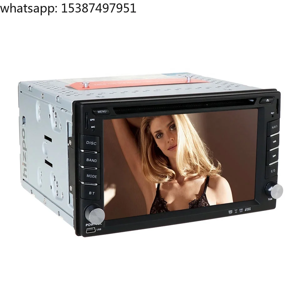 For IPoster 6.2 Inch Double Din Car Stereo Player Universal Auto Gps Navigation Car Radio MP3/MP4 Carplay Android 13 Car stereo