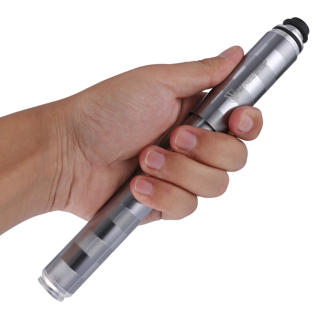 

8,5-дюймовый легкий велосипедный воздушный насос с экраном 160 фунтов на квадратный дюйм и клапаном для горного велосипеда, мяча, надувная игрушка