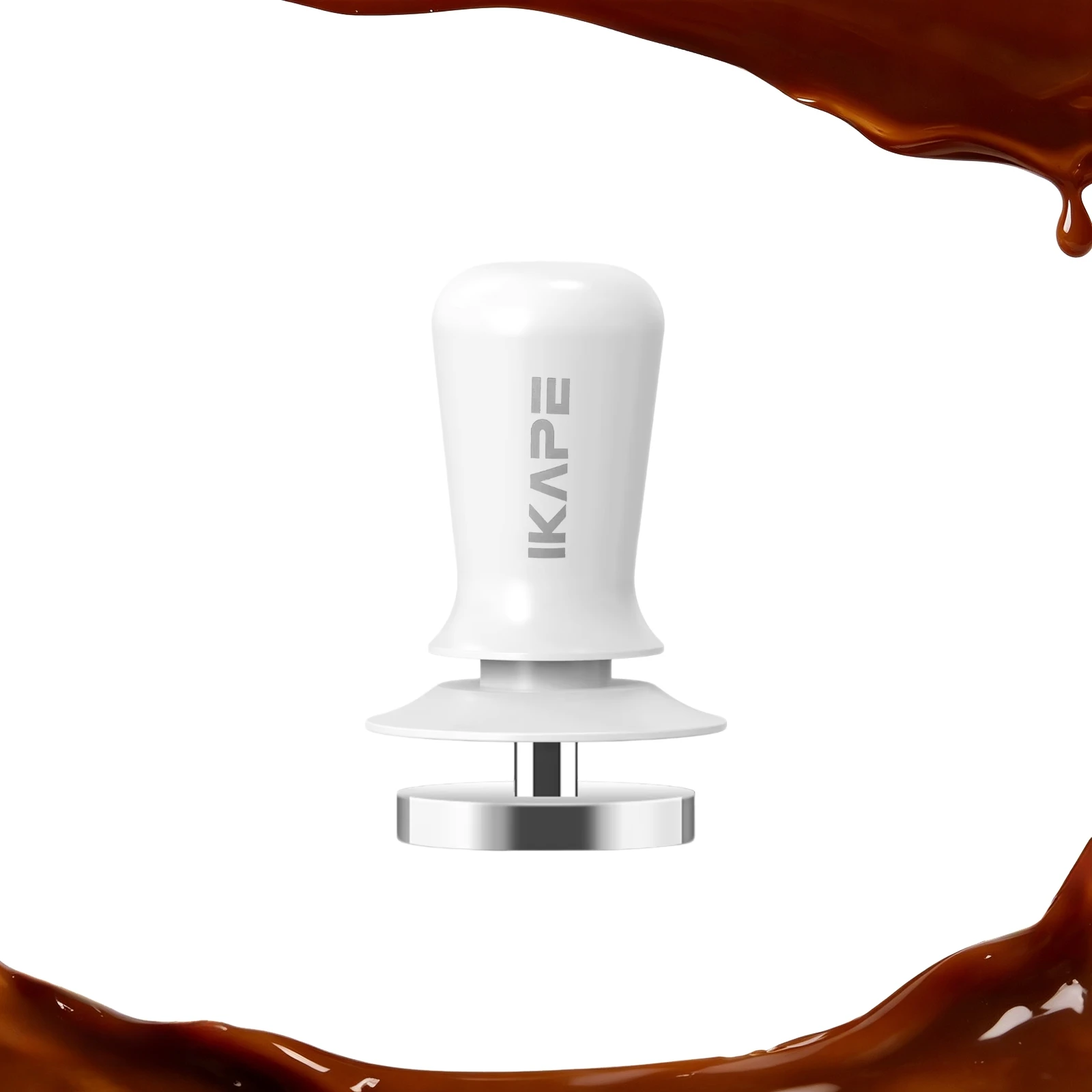 IKAPE Espresso Normcore Tamper Calibrated, Constant Pressure Stainless Steel Coffee Press Tools With Calibrated Spring